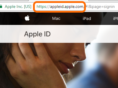 Apple ID Site