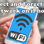 Connect and Forget Wi-Fi Network on iPhone
