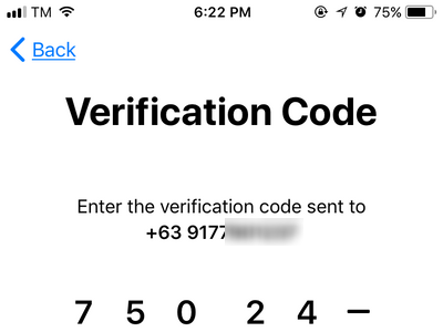 Enter Verification Code