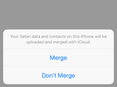 Merge or Dont Merge Data