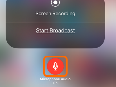 iPhone Microphone On