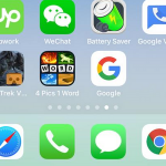 iPhone apps are now in the dock