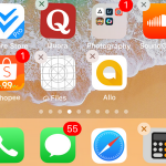 iPhone icons Jiggle
