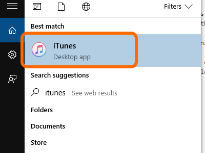 iTunes on Computer