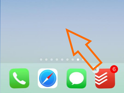 6. Move apps from Dock to Screen