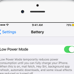 9. Low Power Mode for iPhone