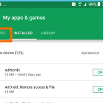 Android App Updates App