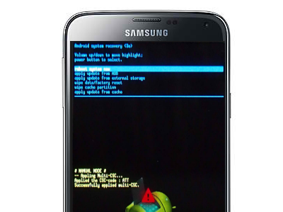 Android Recovery Screen