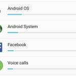 Android Settings Battery Usage Details