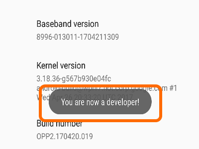 Android Your aRe now a developer