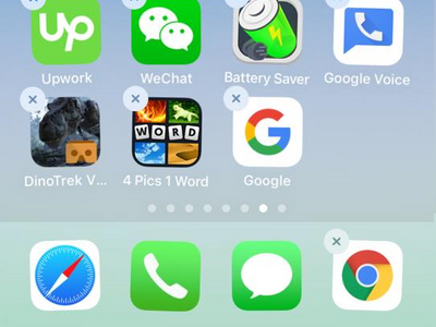 App moved to dock