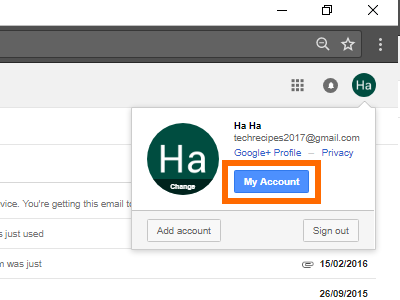 Basic Gmail Account Details