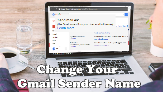 change email address name google
