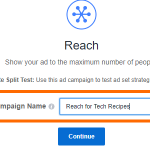 Facebook Create Ad Choose Campaign Name