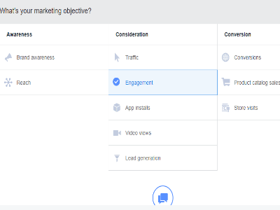 Facebook Create Ad Choose Objective