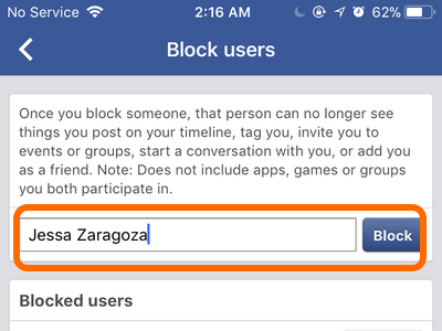 Happens i on someone facebook when block what How To