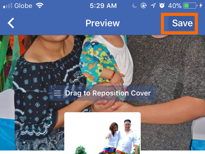 Facebook Profile Edit Cover Profile Save