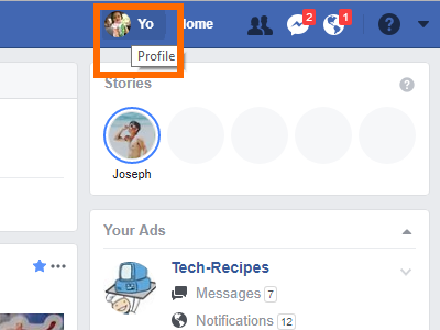 Facebook Profile icon