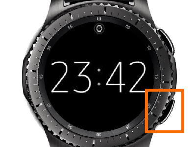 Gear S3 Home Key