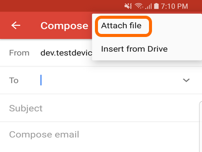 Gmail Attachm File