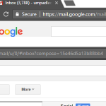 Gmail Compose New Message Button