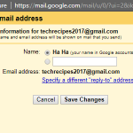 Gmail Name Details