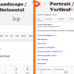 Google Search Results for Portrait and Landscape