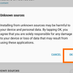 Install from Unknown Sources – OK