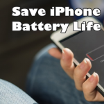 Save iPhone Battery Life