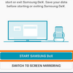 Start Samsung DeX