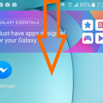 Swipe to Display Notification – Android