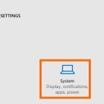 Windows 10 Start Menu Settings System Settings