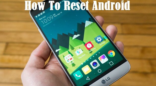 how-to-reset-android