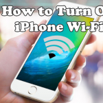 how to turn on iPhone Wi-Fi
