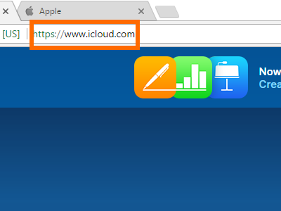 iCloud.com site