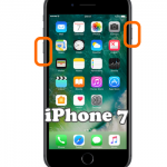 iPhone 7 Force Restart Buttons