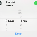 iPhone Set Time Limit To Guided Access