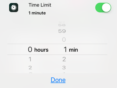 iPhone Set Time Limit To Guided Access