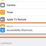 iPhone Settings Control Center Handle Icon Rearrange Move