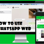 How to use whatsapp web