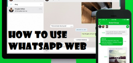 How to use whatsapp web