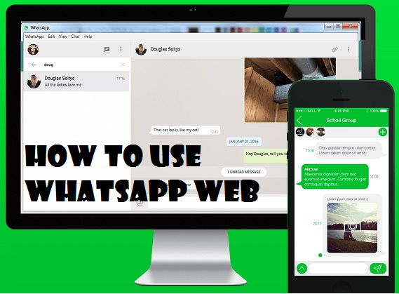 use whatsapp web