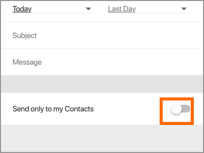 Gmail App Menu Settings Gmail Account Vacation Responder Only to Contacts