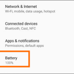 Google Pixel Settings Battery