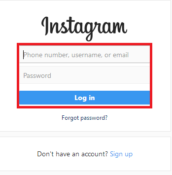 access instagram on pc