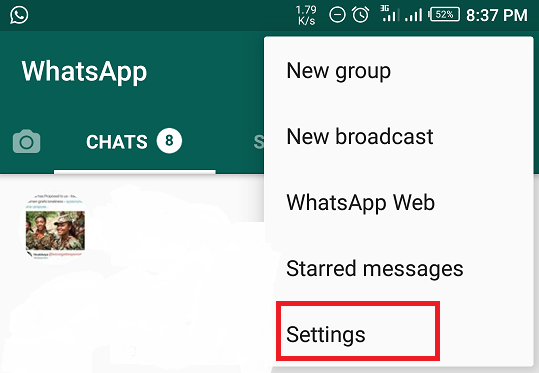 hide whatsapp last seen