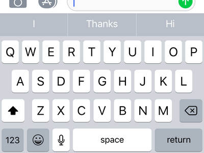 iPHone Keyboard