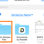 iPhone Files Folder Name Changed