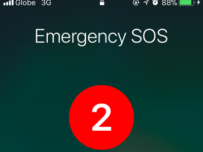 iPhone Settings Emergency SOS Auto Call Countdown