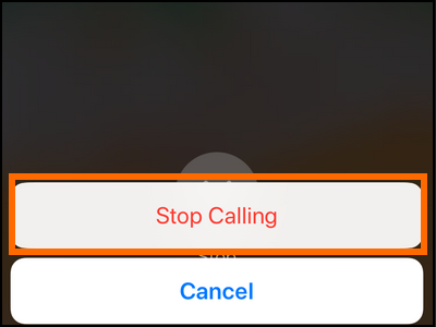 iPhone Settings Emergency SOS Stop Calling